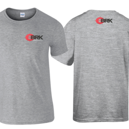 Grey BRK Brocock traditional T-Shirt
