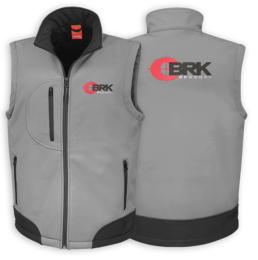 BRK Brocock Gilet Bodywarmer - in softshell grey