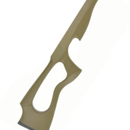 Brocock Contour Beech Stock with Green Soft Touch finish