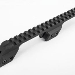 BRK Ghost RACE Rail Twin-Clamp Intermount. Mounts scopes higher, offers an extended mounting base and can help when zeroing at longer ranges