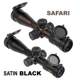 The MTC Copperhead 4-16x44 F2 Scope comes in satin black, with the Safari version finished in bronze