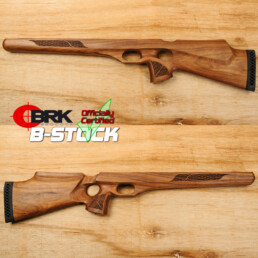 B-STOCK Contour Elite Thumbhole walnut stock #190, genuine factory gunstock for BRK Brocock PCP air rifle