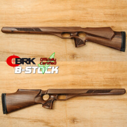B-STOCK Contour Elite Thumbhole walnut stock #191, genuine factory gunstock for BRK Brocock PCP air rifle