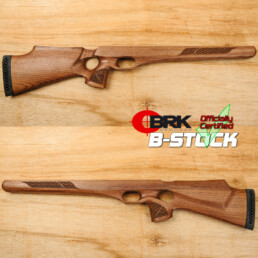 B-STOCK Contour Elite Thumbhole walnut stock #192, genuine factory gunstock for BRK Brocock PCP air rifle
