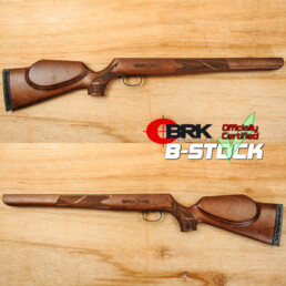 B-STOCK Contour Sporter Beech Ambi stock #193, genuine factory gunstock for BRK Brocock PCP air rifle
