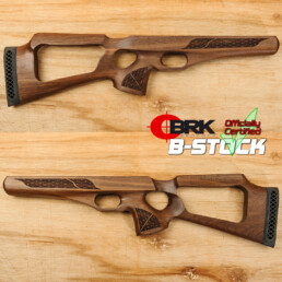 B-STOCK Contour Elite Carbine Thumbhole walnut LH stock #198, genuine factory gunstock for BRK Brocock PCP air rifle