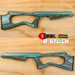 B-STOCK Contour Carbine Skeleton Laminate Blue ambi stock #199, genuine factory gunstock for BRK Brocock PCP air rifle