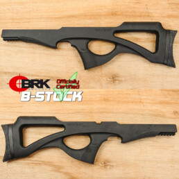 B-STOCK Compatto Thumbhole Soft Touch Black Synthetic stock #207, genuine factory gunstock for BRK Brocock PCP air rifle