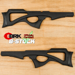 B-STOCK Compatto Thumbhole Black Synthetic stock Soft Touch #215, genuine BRK Brocock replacement gunstock